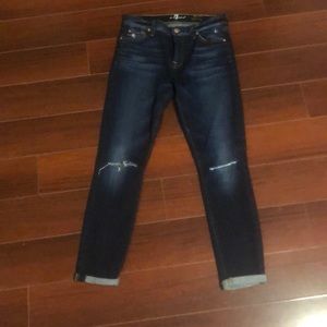 For all mankind skinny jeans